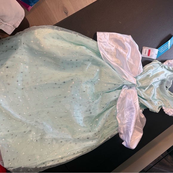 Disney Light Blue and White Princess Dress - Picture 3 of 4